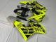 2006-2008 Triumph Daytona 675 Triple Motorcycle Fairings - Yellow Matte Black UK