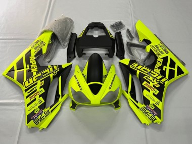 2006-2008 Triumph Daytona 675 Triple Motorcycle Fairings - Yellow Matte Black UK