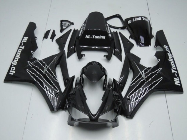 2006-2008 Triumph Daytona 675 Triple Motorcycle Fairing Kits - Glossy Black UK
