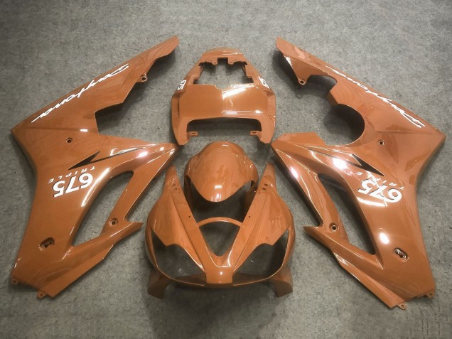 2006-2008 Triumph Daytona 675 Triple Motorcycle Fairings - Bronze Orange UK