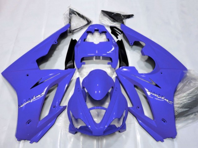 2006-2008 Triumph Daytona 675 Triple Motorcycle Fairings - Blue Glossy Black UK