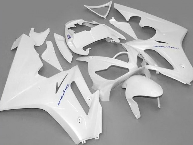 2006-2008 Triumph Daytona 675 Triple Motorcycle Fairings - White UK
