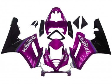 2009-2012 Triumph Daytona 675 Triple Motorcycle Fairings - Purple Glossy Black UK