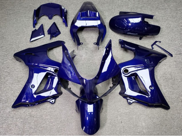 2003-2013 Suzuki SV650 Motorcycle Fairings - Glossy Blue Carbon Fiber UK