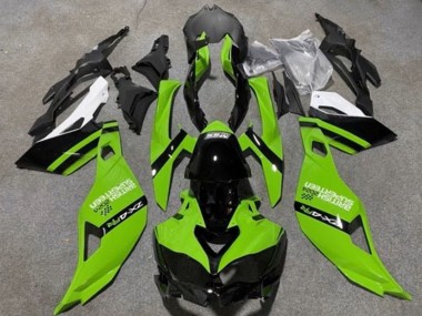 2019-2025 Kawasaki ZX4R ZX-4RR Motorcycle Fairings - Green Black White UK