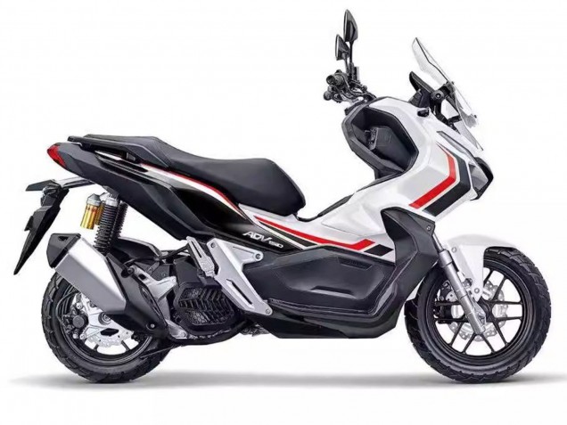 2018-2021 Honda ADV150 Motorcycle Fairings - White Red Black UK