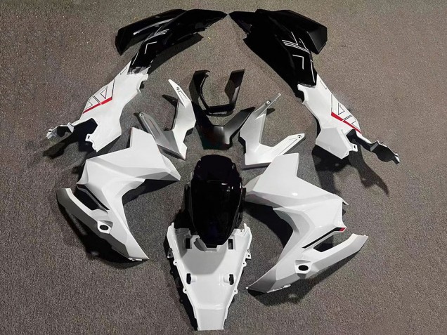 2022-2024 Honda ADV160 Motorcycle Fairings - White Glossy Black UK