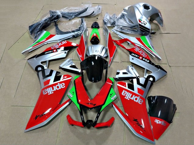 2012-2019 Aprilia RS4 50 125 Motorcycle Fairings - Silver Red Green Glossy Black UK