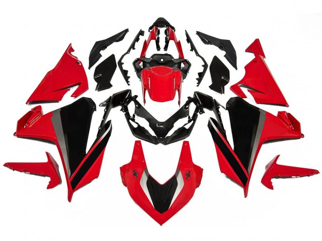 2022-2023 Honda CBR500R Motorcycle Fairings - Red Grey Black UK