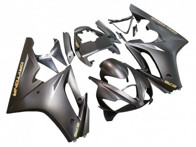 2006-2008 Triumph Daytona 675 Motorcycle Fairings - Matte Black UK
