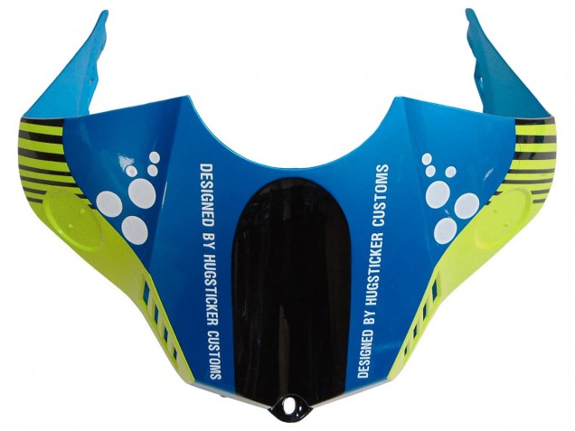 2015-2019 Yamaha YZF R1 Motorcycle Fairings - Blue Green Black Shark UK