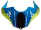 2015-2019 Yamaha YZF R1 Motorcycle Fairings - Blue Green Black Shark UK