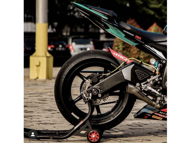 2008-2016 Yamaha YZF R6 Motorcycle Fairings - Light Green White Black Petronas UK