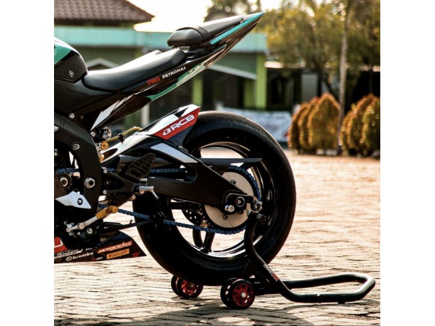 2008-2016 Yamaha YZF R6 Motorcycle Fairings - Light Green White Black Petronas UK