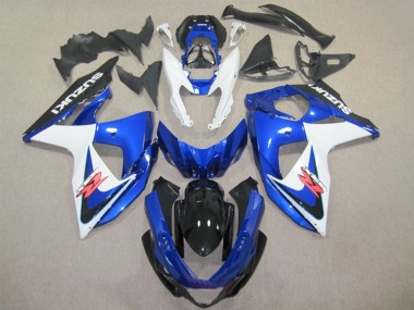 2009-2016 Suzuki GSXR 1000 Abs Fairings - White Blue Black UK