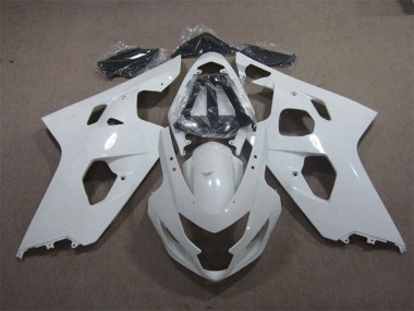 2004-2005 Suzuki GSXR 600 Motorcycle Fairings - White UK