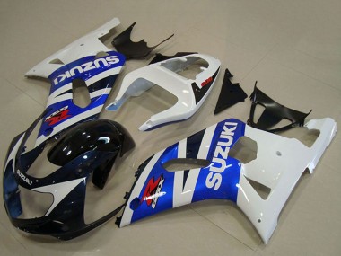 2001-2003 Suzuki GSXR 750 Motorcycle Fairings - White Blue Glossy Black Red UK