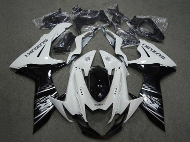 2011-2024 Suzuki GSXR 750 Motorcycle Fairings - White Black UK