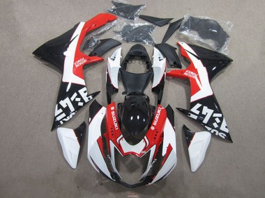 2011-2024 Suzuki GSXR 750 Motorcycle Fairings - Black Red UK