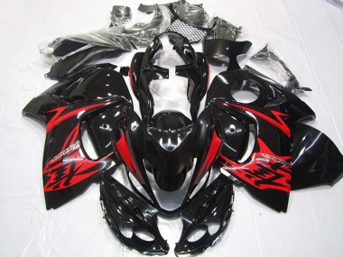 2008-2020 Suzuki GSXR 1300 Hayabusa Motorcycle Fairing - Glossy Black Red UK