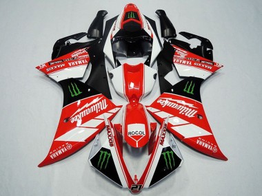 2012-2014 Yamaha YZF R1 Motorcycle Fairings - White Grey Glossy Black Green Monster Milwaukee Maxxis Rocol UK