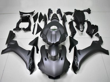 2015-2019 Yamaha YZF R1 Motorcycle Fairing - Matte Black Glossy Black UK