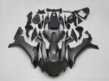2015-2019 Yamaha YZF R1 Motorcycle Fairings - Matte Black Glossy Black UK