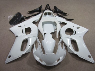 1998-2002 Yamaha YZF R6 Motorcycle Fairings - White UK
